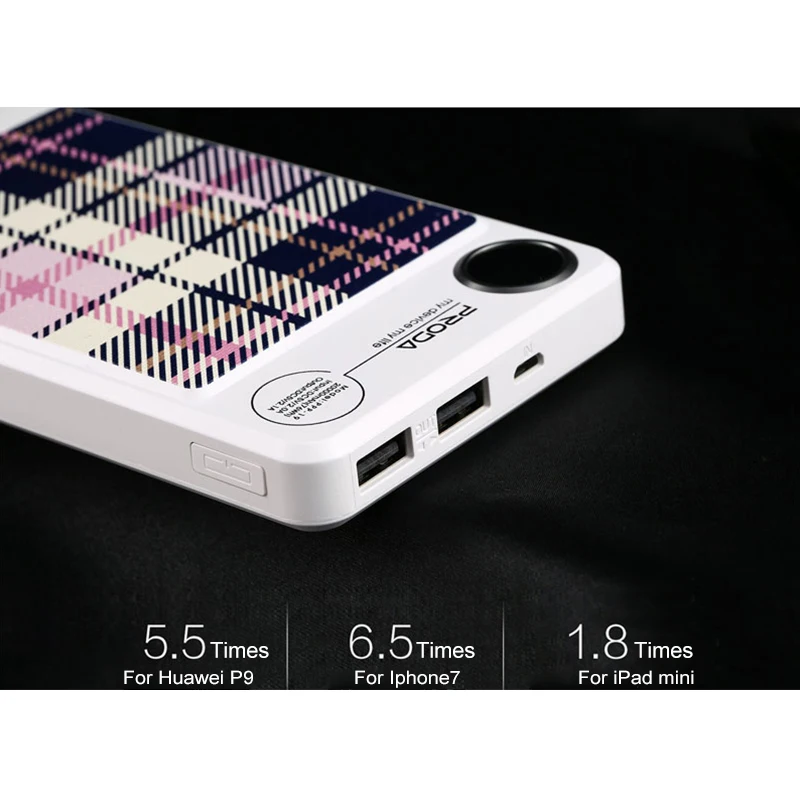 Remax портативный светодио дный 20000 мАч power Bank Pover bank Dual USB Внешнее зарядное