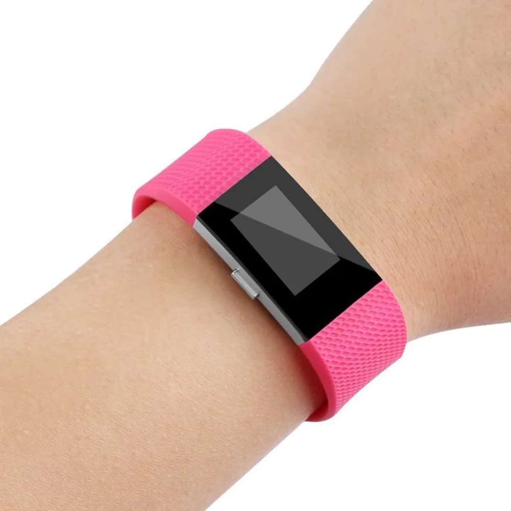 Honecumi 10 упак. для Fitbit Charge 2 ремень прочный Фитнес Браслет для Fitbit заряд 2 заменить Для мужчин Т группа для женщин Для мужчин