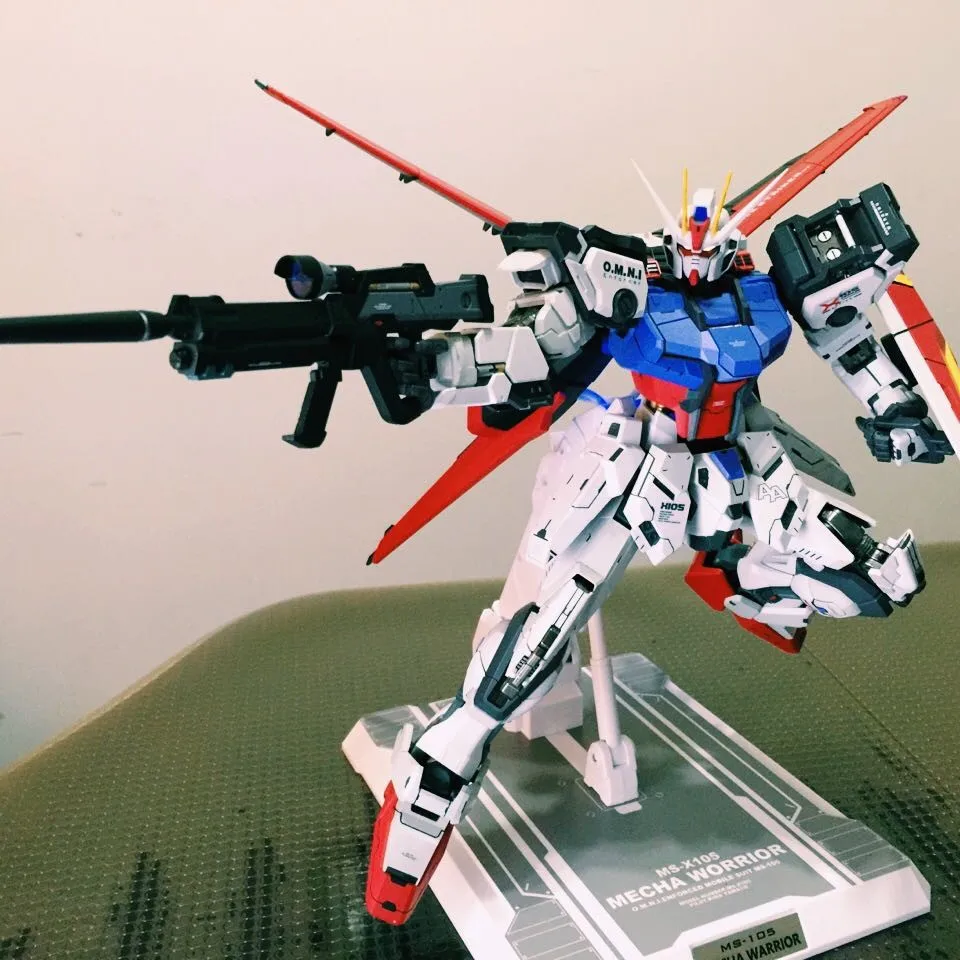 Модели вентиляторов Moshow strike gundam seed 1/72 GAT-X105 металлическая конструкция плюс 26 см высота