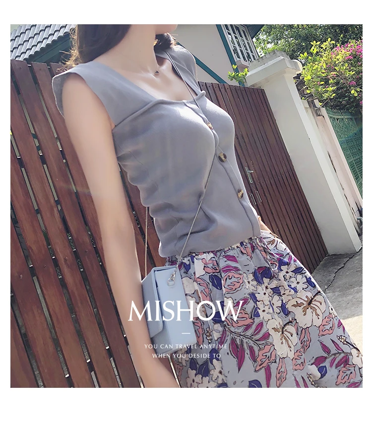 Mishow Модная блузка на бретелях MX18B5313