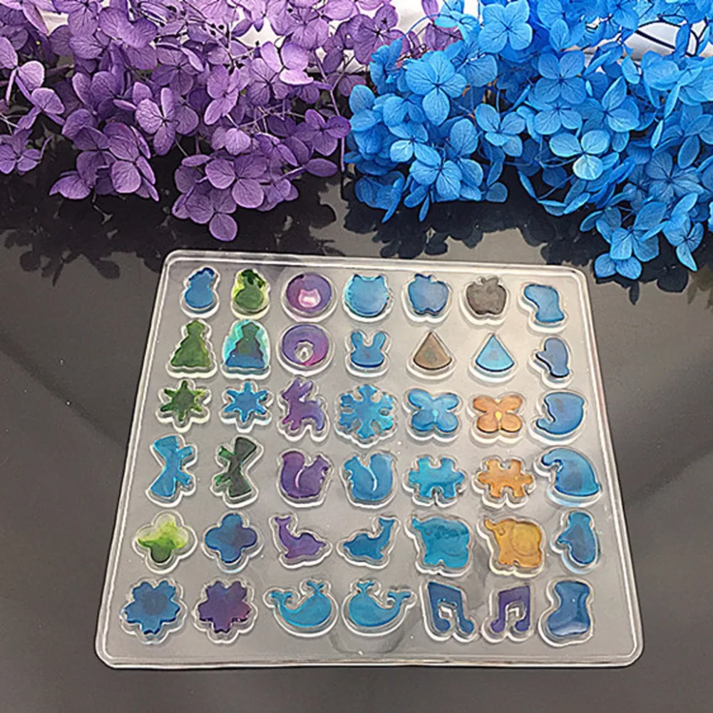 JAVRICK Горячая Новинка прозрачные силиконовые серьги гвоздики для изготовления