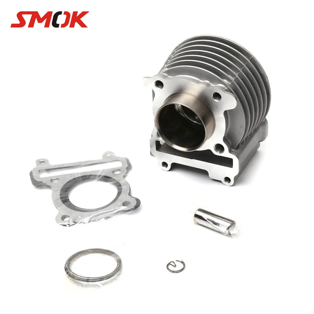 SMOK For Yamaha BWS X 125 Cygnus Motorcycle Scooter Accessories Original 52.4mm Cylinder Kit With Piston Block Pin | Автомобили и