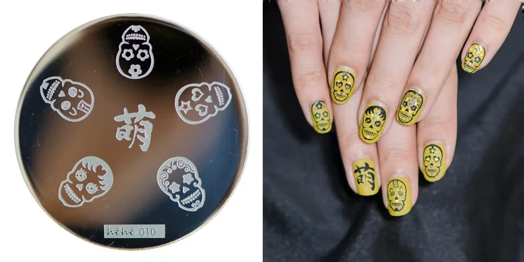 Бесплатная Доставка! Высокое качество черепа и Менг китайские иероглифы hehe10