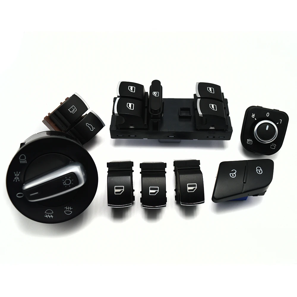 8 шт./компл. дверной контрольный переключатель заднего зеркала и топливного