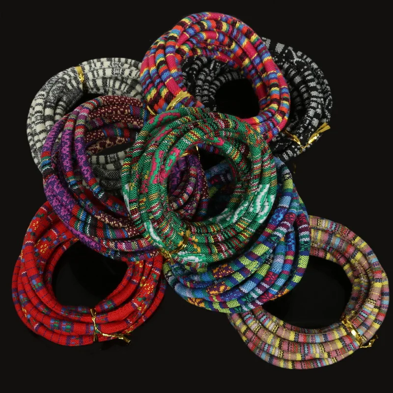 3 м/лот Новое поступление разноцветный хлопковый шнур диаметром 5 мм браслеты