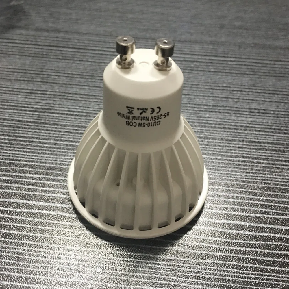 JLAPRIRA светильник ING 5 Вт Светодиодный точечный GU10 MR16 теплый белый лампа AC85 265V 12 В AC/DC