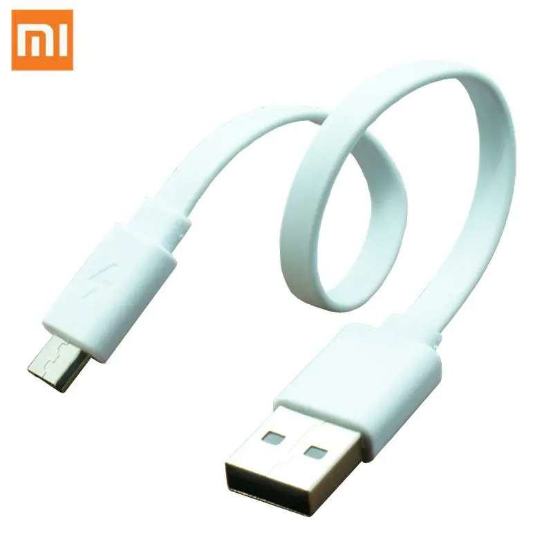 Xiaomi оригинальный powerbank кабель 20 см Micro USB Быстрый зарядный данных для Powerbank shortMicro