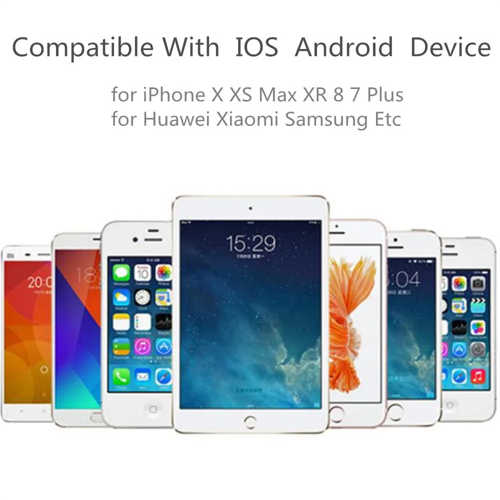 Usb-зарядное устройство 3 в 1 с несколькими usb-портами кабель для iPhone X Quick Charge USB C провод для зарядки для huawei P20 Lite Xiaomi Mi8