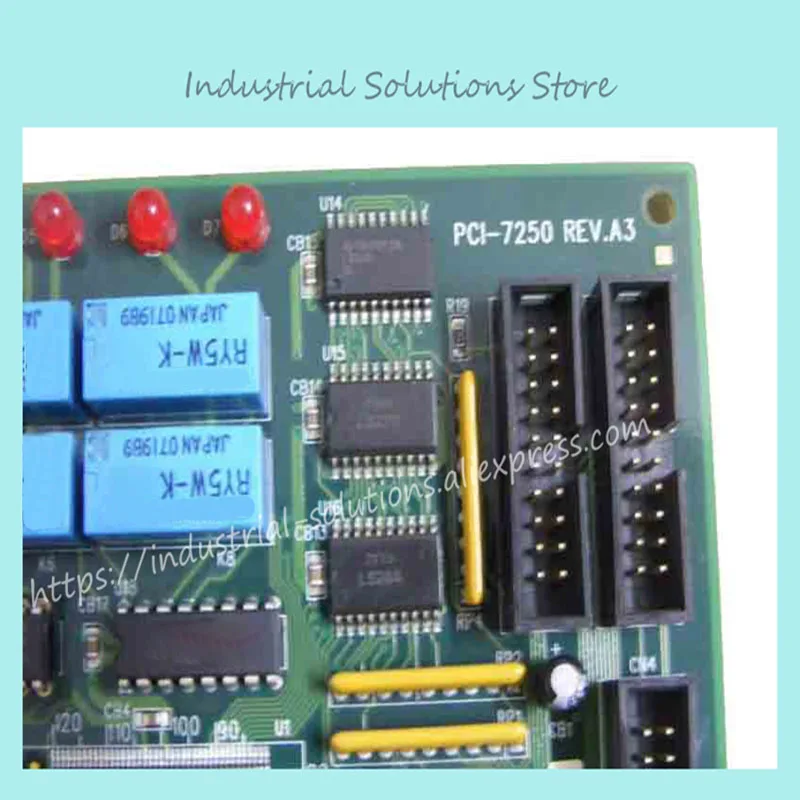Industrial PCI-7250 REV.A3 Data 100% Tested Perfect Quality