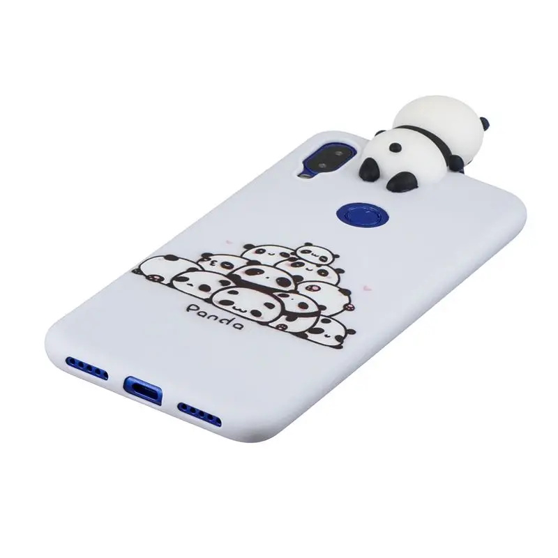 Funda Xiao mi Red mi Note 7 Pro Чехол 3D Kawaii силиконовый чехол для Etui Xiao mi Red mi Note 5 6 7 Pro Xio mi a2 lite чехол для телефона
