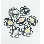 10 шт. высокомощный светодиодный чип 1 Вт 3 Вт COB SMD LED Bead White RGB Grow Full Spectrum 1 3 Вт ватт