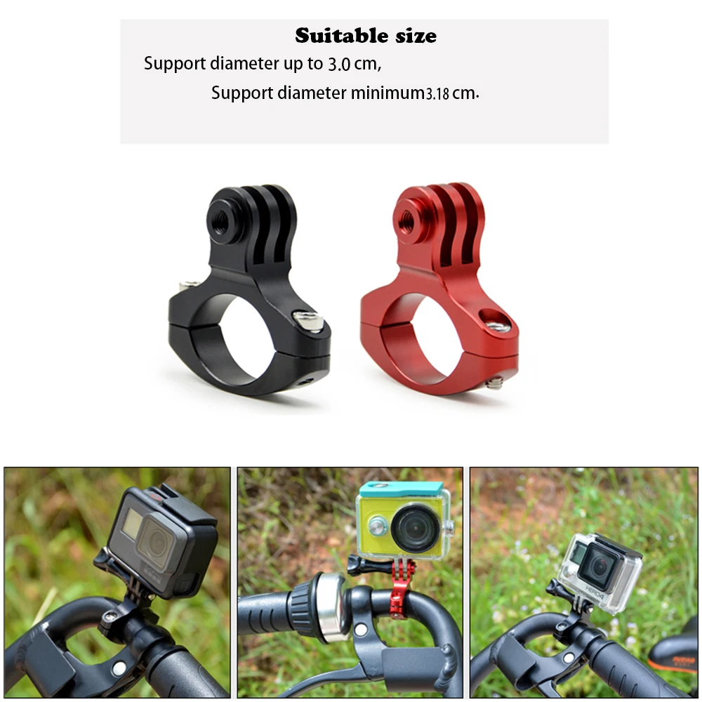 Для спортивной камеры Gopro Hero EKEN SJCAM велосипедный цикл алюминиевая ручка зажим