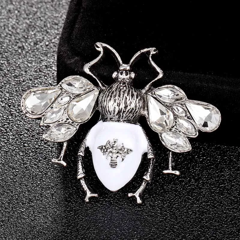 

12pcs/lot wholesale Bee brooches jewelry for women kids christmas gifts fashion women's hats accessory men insect brooch pins