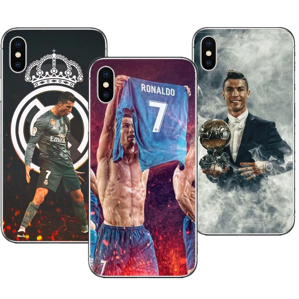 Чехол с изображением Криштиану Роналду CR7 Футбол звезда жесткий пластиковый