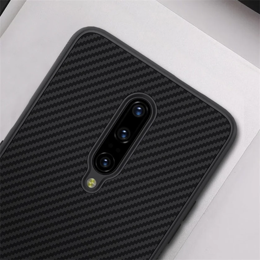 Для OnePlus 7 Pro Чехол OnePlus7 6T крышка NILLKIN задняя крышка из синтетического волокна бизнес телефон протектор чехол для OnePlus 7 Pro