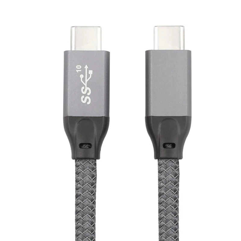USB 3 1 Gen2 Type C чип передачи данных 10G с поддержкой быстрой зарядки PD 100 Вт|Кабели