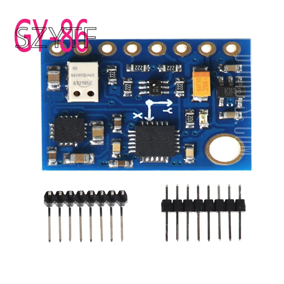 GY 86 3 осевой Магнитный гироскоп акселерометр MWC ПОЛЕ ВЫСОТА Сенсор модуль|module sensor|