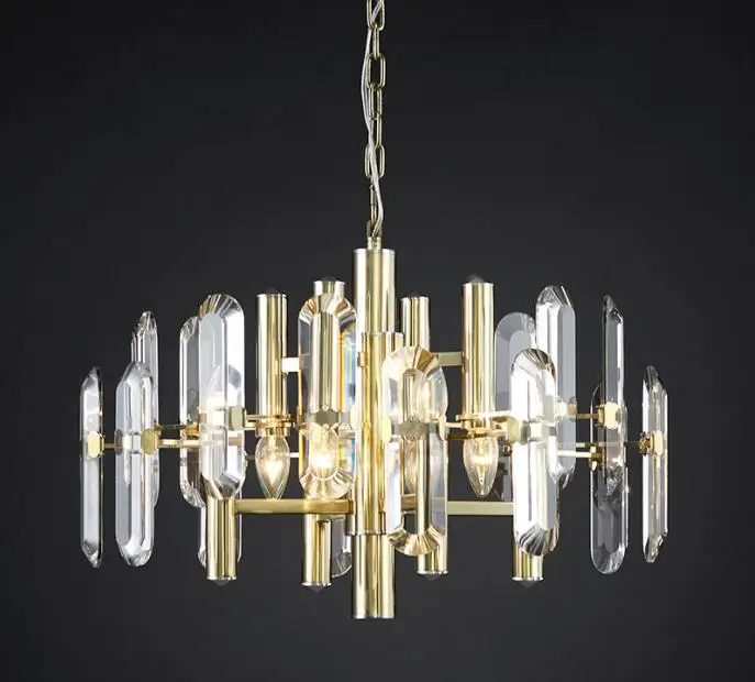 chandelier Постмодерн нордическая простая Гостевая люстра Личность Творческая модель комнаты выставочный зал проект большая художественная Хрустальная люстра - Цвет абажура: chandelier