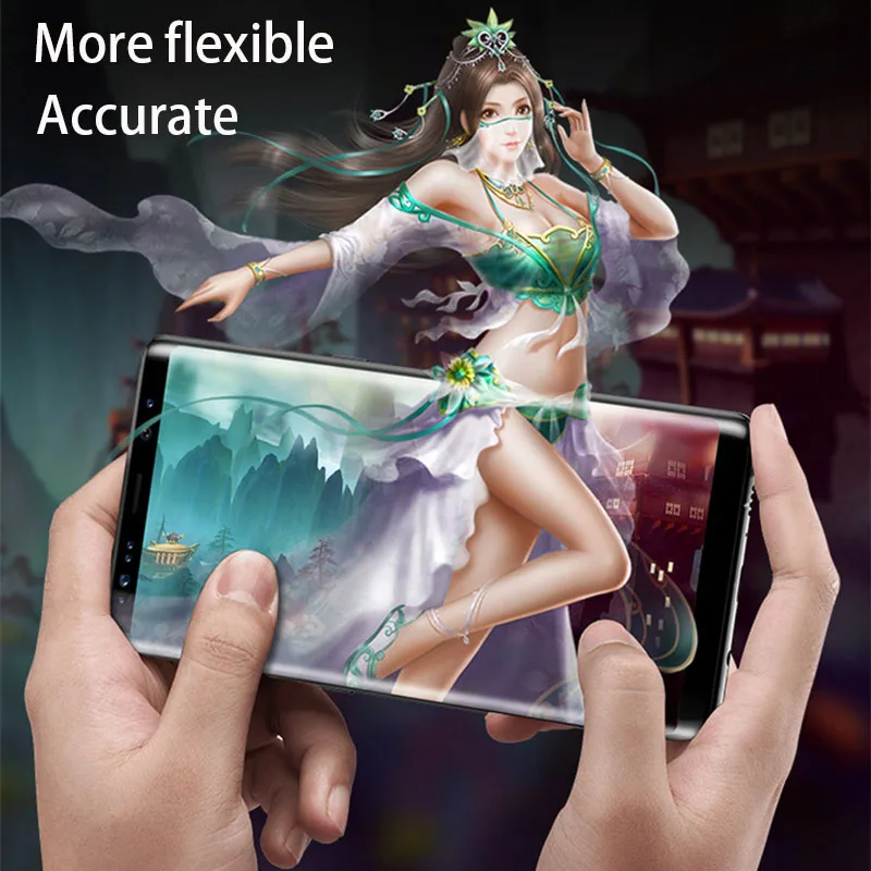 5D изогнутое Покрытие Закаленное стекло для Samsung Galaxy S9 S8 Plus Note 8 9 Защитное экрана s7