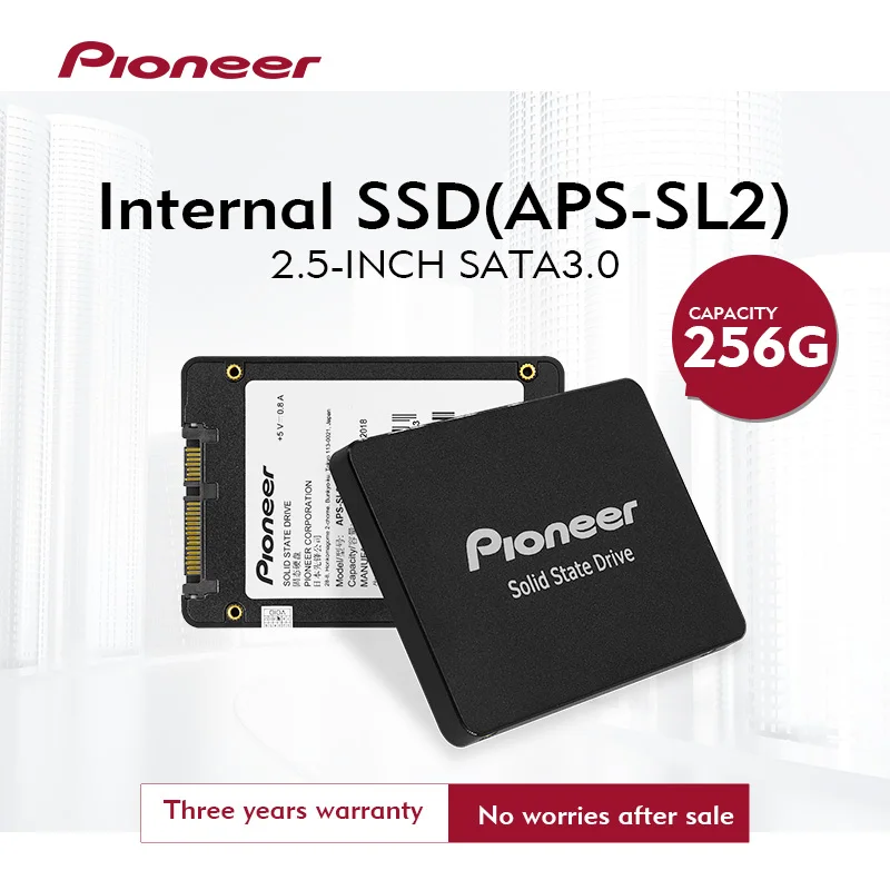 Жесткий диск Pioneer APS-SL2 128 ГБ 256 512 SATA III HDD HD SSD для ноутбука и ПК Внутренний
