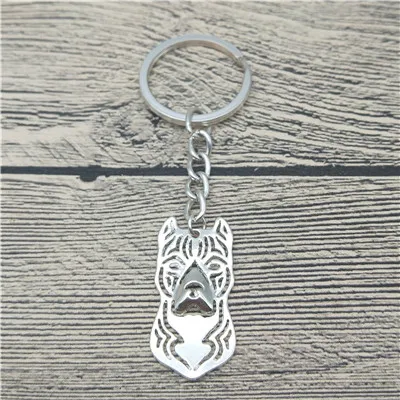 Американский стаффордширский терьер Брелки Мода Собака Jewellery амстафф автомобиль брелок сумка брелок для Для женщин Для мужчин - Цвет: C5