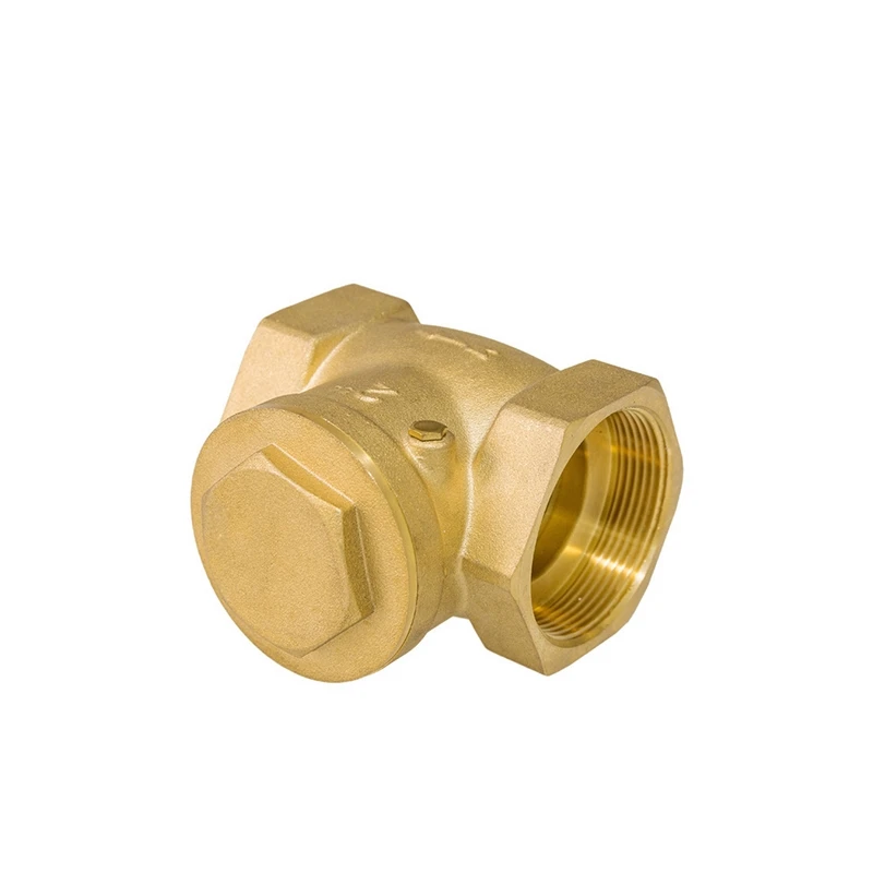 1 шт. DN15 G1/2 &quotBSPP Женский латунный поворотный обратный клапан односторонний