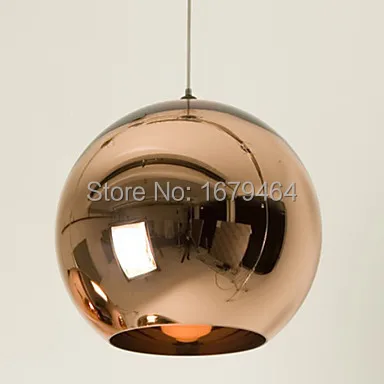 

Quality first LED E27 Bronzed COLOR Mini Pendant lamp LED 1 Light Metal Glass Electroplating use for dining lamp living room