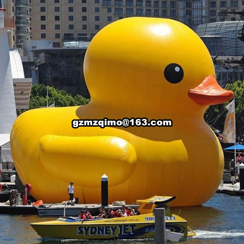 

PVC 3 meters Outdoor advertising inflatable yellow duck