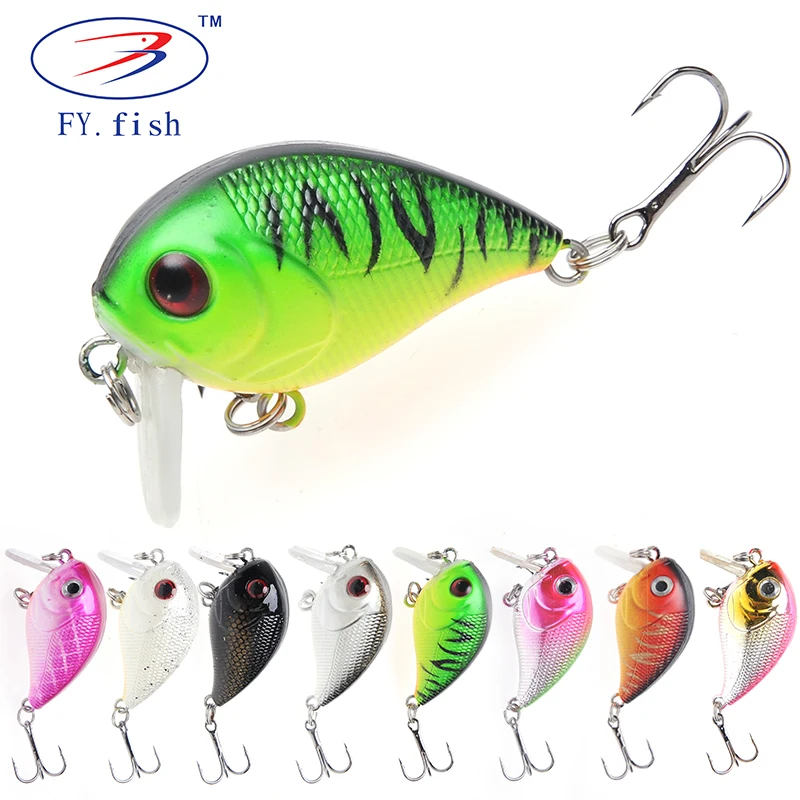 8 видов цветов Walk Fishing 1 шт. 4 5 см 7 г Поппер рыболовные приманки 3D Eyes воблеры Isca Popper