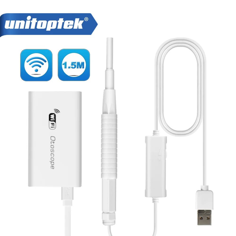Мини 720P HD Otoscope WiFi эндоскоп камера 3 9 мм Диаметр объектива многофункциональный