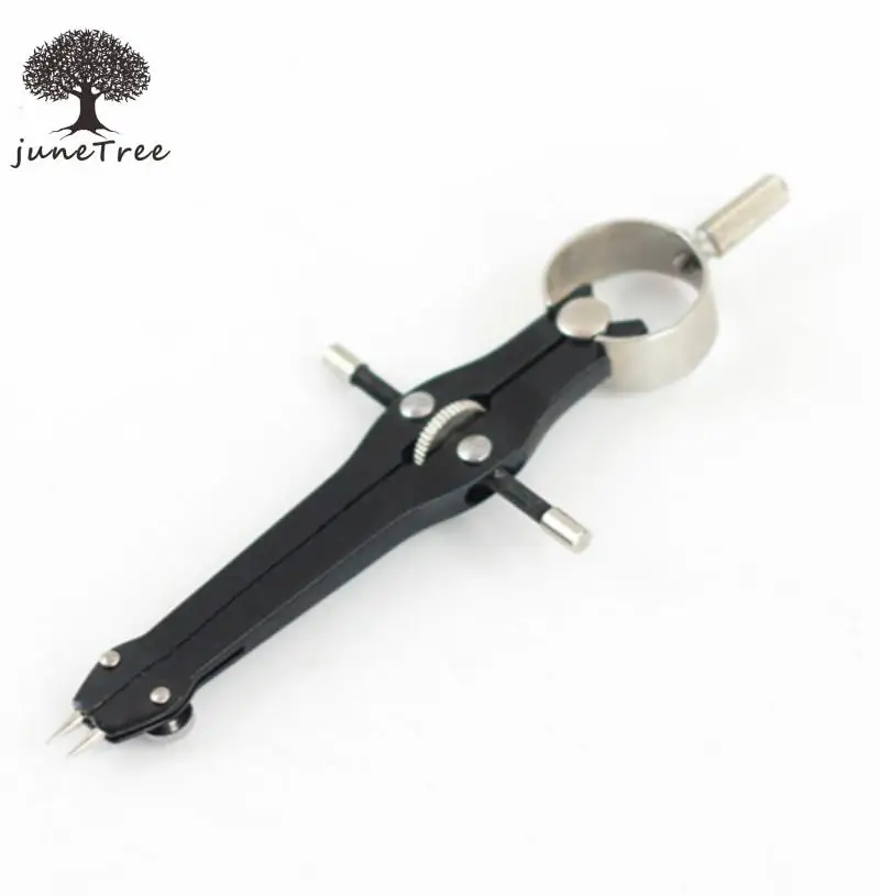

Junetree New Durable Adjustable Wing Divider 3mm Edge Creaser DIY Sewing Leather Metal Craft Tool