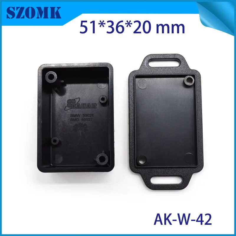 20 шт. маленькие белые электрические корпуса ABS пластик печатных плат утилита