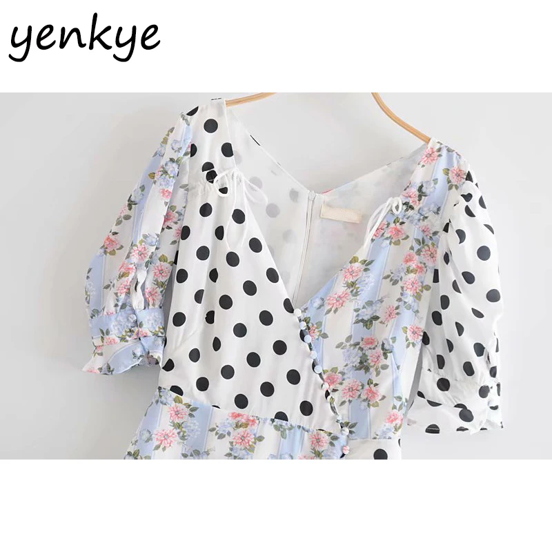 Модное женское летнее платье в стиле пэчворк с коротким рукавом сексуальное мини