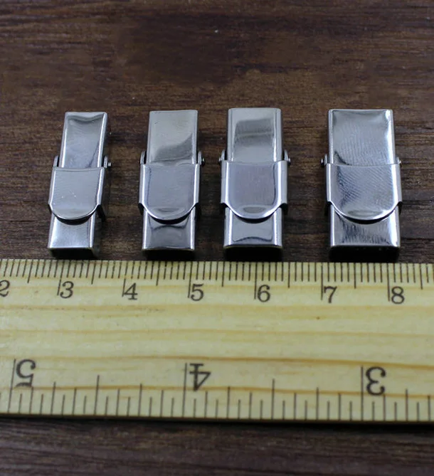 Плоские застежки из нержавеющей стали для ювелирных изделий соединители