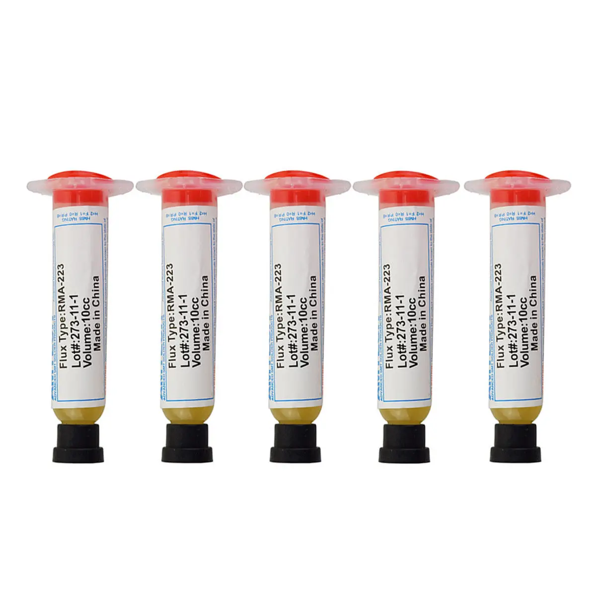 SHGO-5pcs Soldering Paste Flux Grease Volume 10cc RMA-223 | Инструменты
