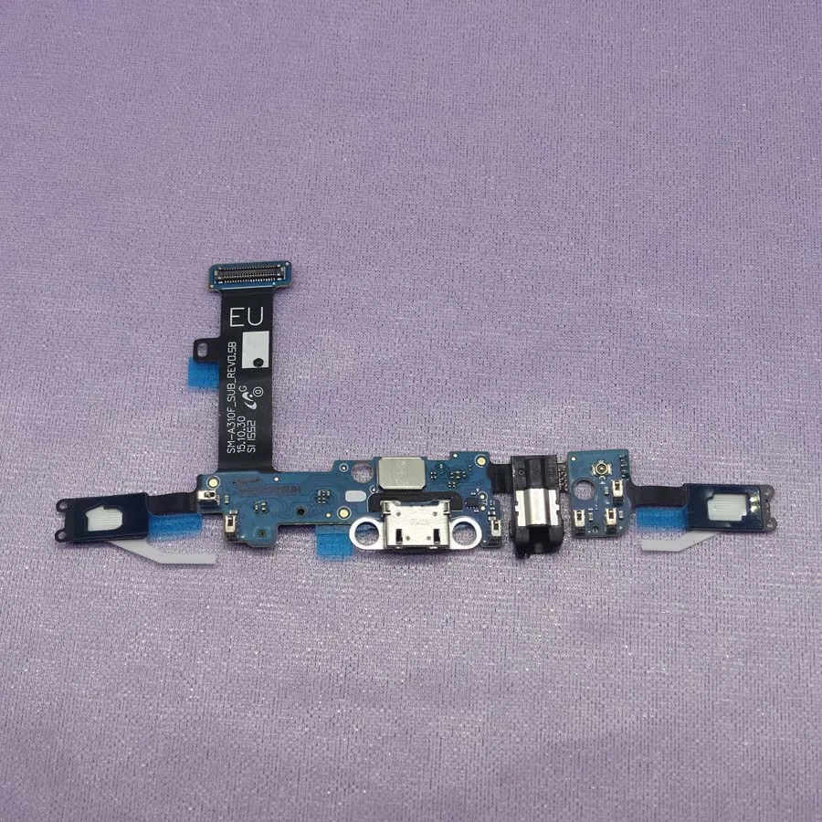 Usb порт разъем для наушников гибкий кабель зарядки часть Samsung Galaxy A3 A310F A310