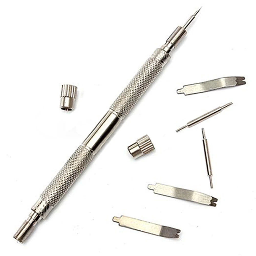 5 Pieces Stainless Steel Watch Repair Tool Kit Spring Bar for Band Replacement Наручные часы