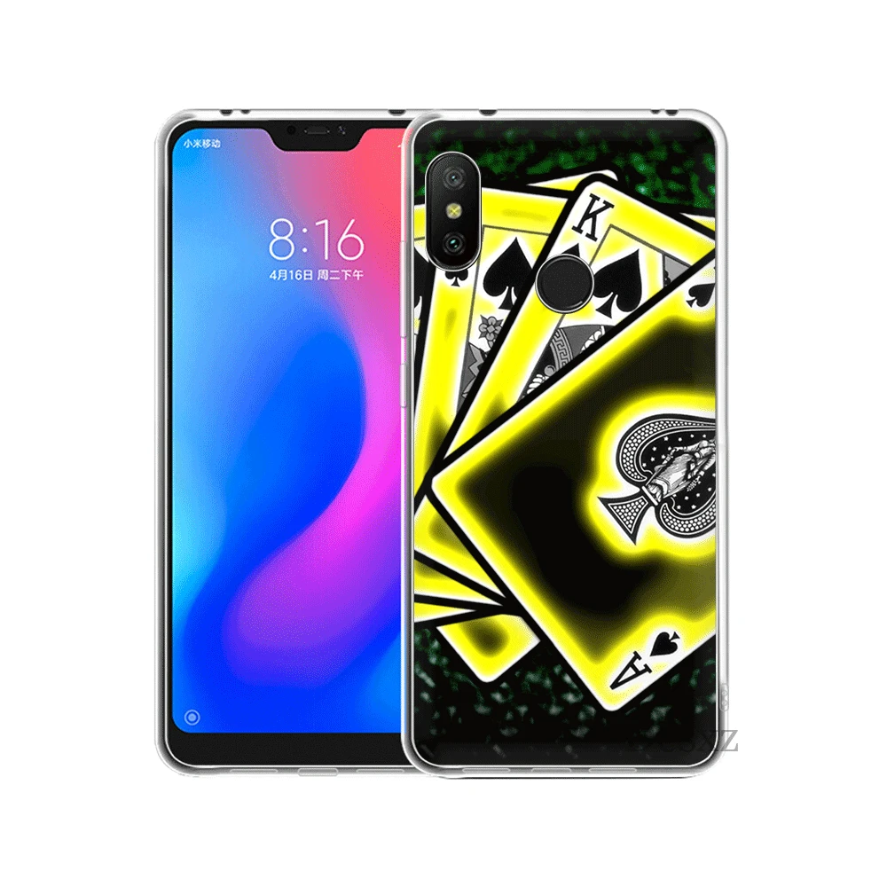Case Cover For Xiaomi Redmi 3 3S 4 4A 4X 5 5A Plus 6 6A S2 7 Go Pro Prime Poker hard PC cases | Мобильные телефоны и
