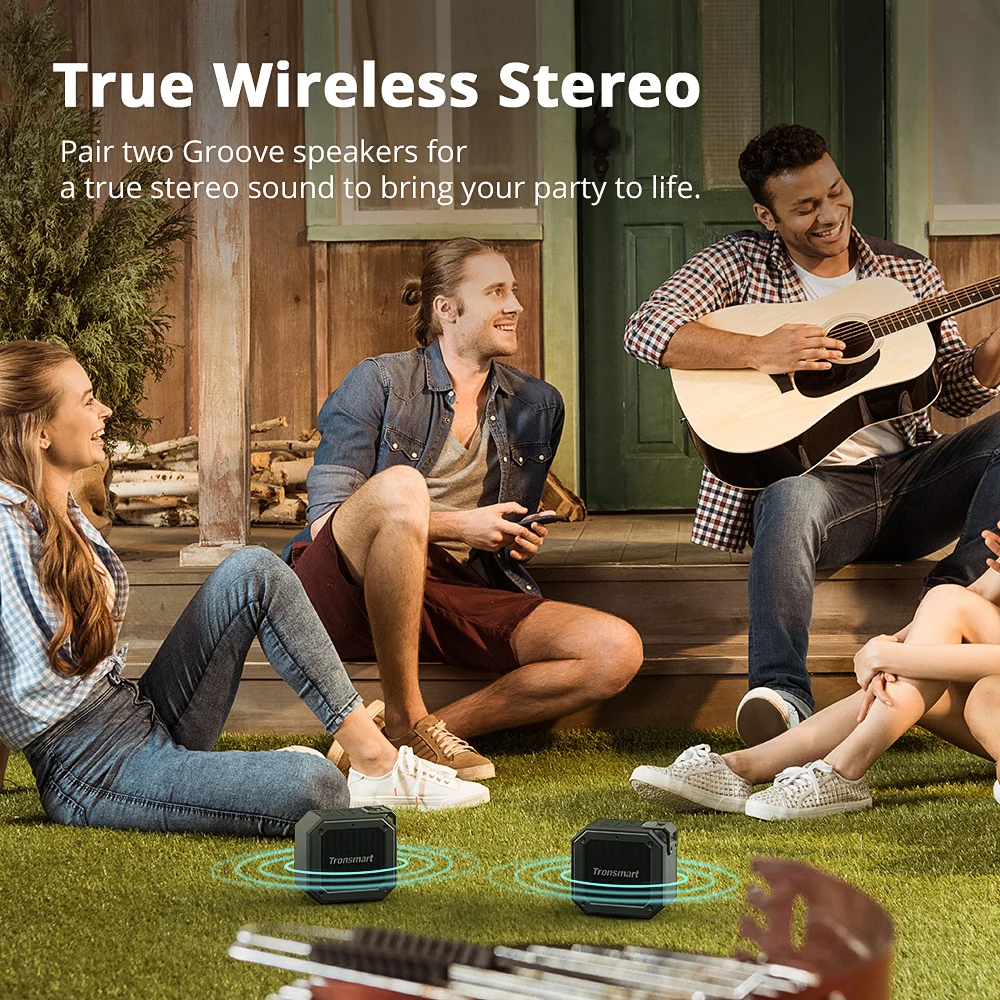 Tronsmart Element Groove (Force Mini) bluetooth-динамик IPX7 водонепроницаемый портативный Улучшенный