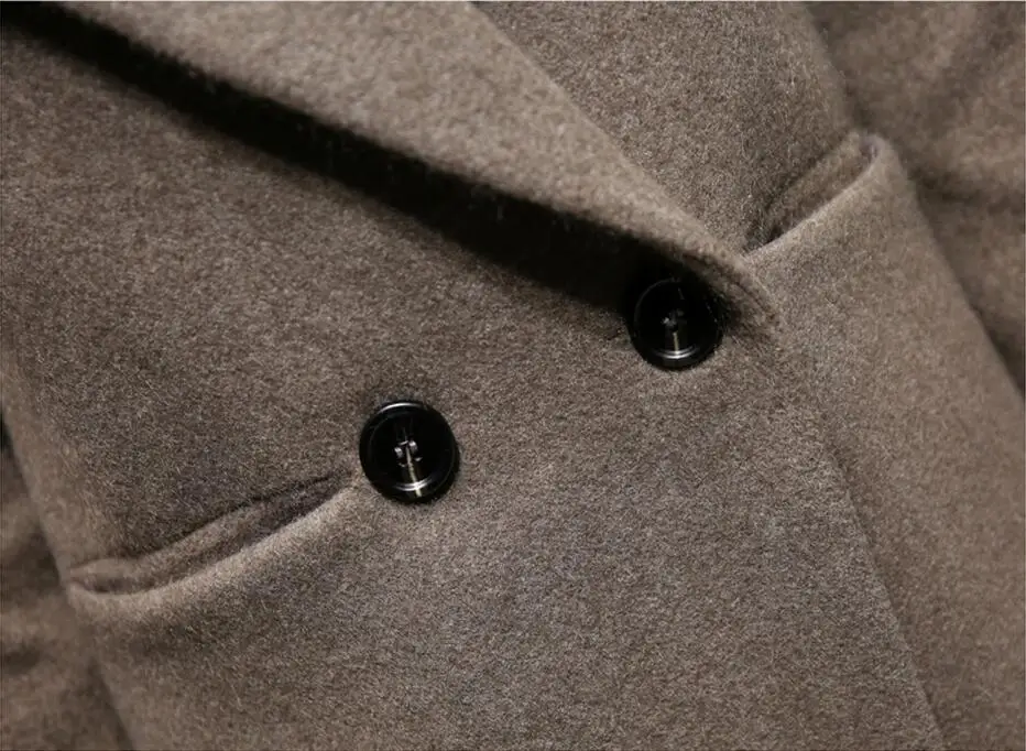 Осенне-зимние шерстяные пальто Высококачественная зимняя куртка женское