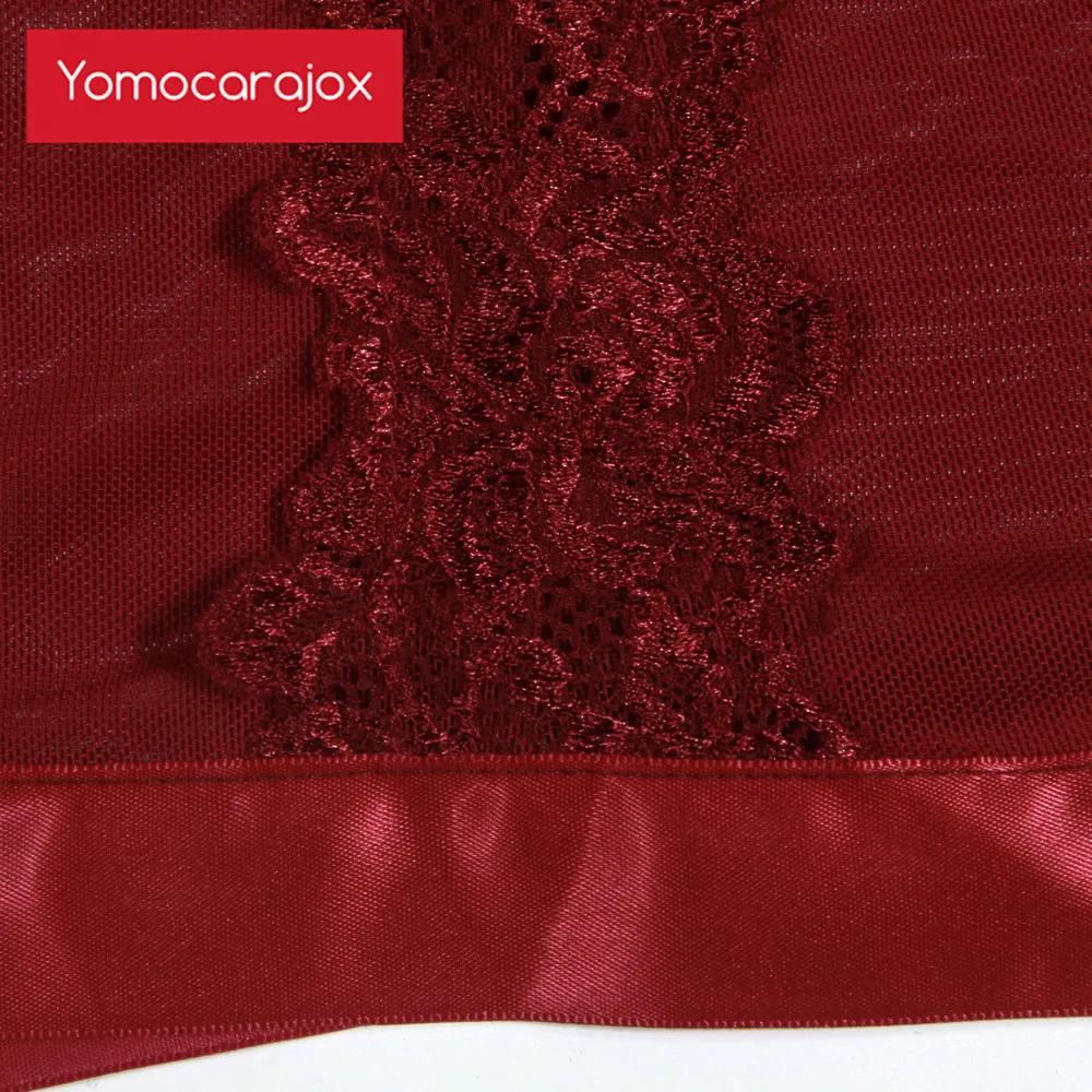 Yomocarajox Сексуальное Женское Эротическое нижнее белье Женская кружевная Пижама