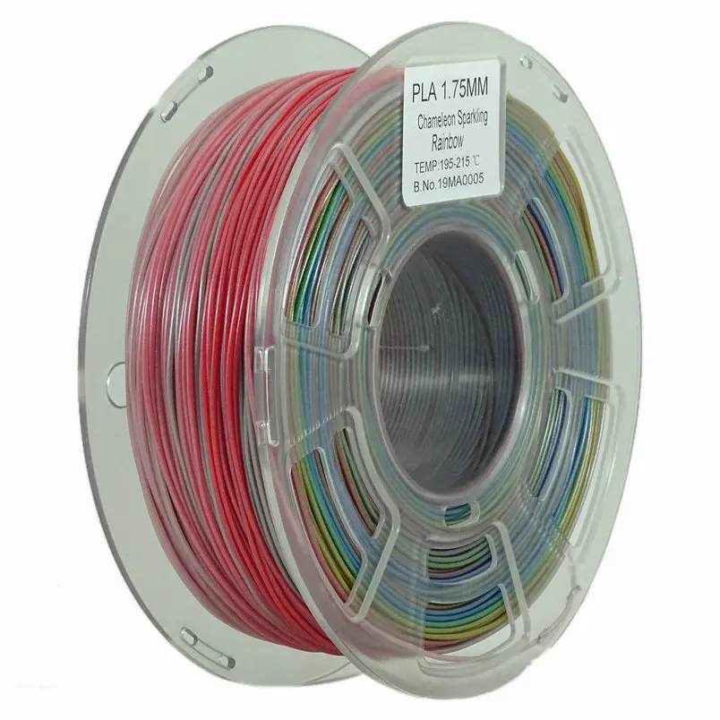 3D Printing Consumables Full Star Chameleon Rainbow MetalX PLA Consumables 1.75mm 1kg 3d printer filament