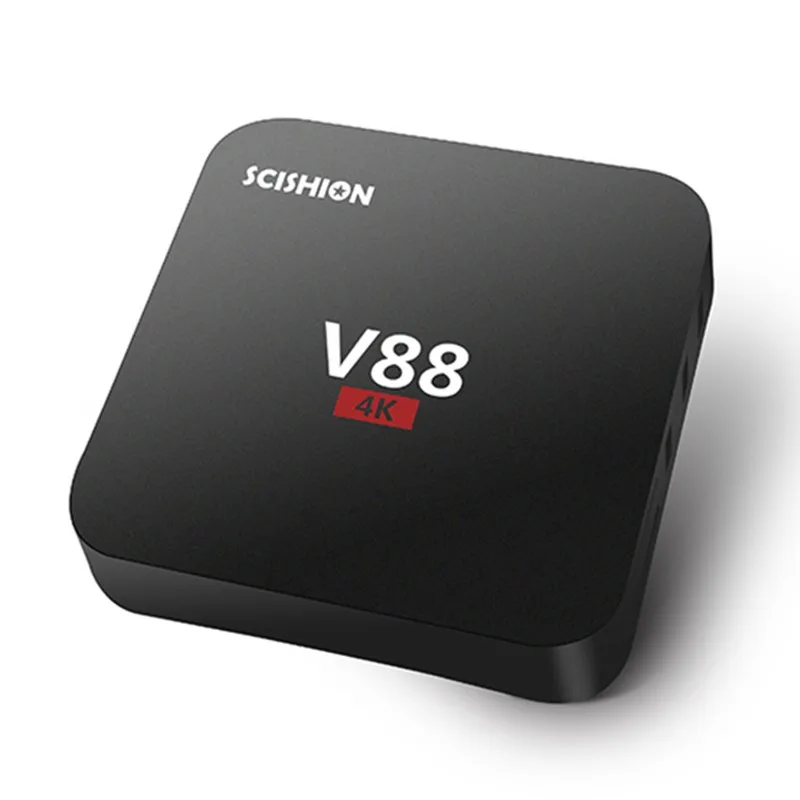 ТВ приставка SCISHION V88 50 шт. четырехъядерный процессор Rockchip 3229 4K H.265 1 ГБ DDR3 ОЗУ 8 Гб eMMC