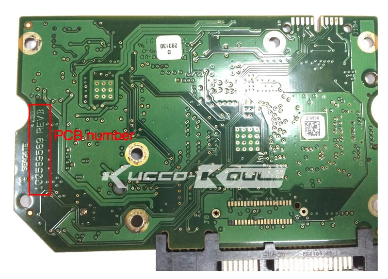 Запчасти для жестких дисков PCB Логическая плата печатная 100589569 Seagate 3 5 SATA hdd