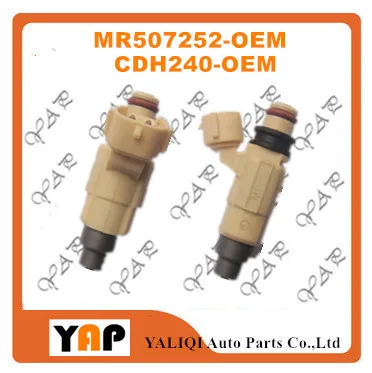 Новый топливный инжектор (4) для FITMITSUBISHI GALANT 2.4L LANCER 2.0L L4 CDH240 MR507252 842-12299 2001-2003 |