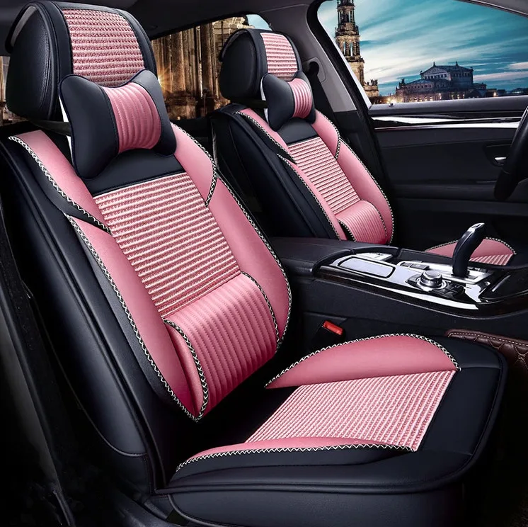 Высокое качество! Полный комплект чехлов для автомобильных сидений BMW 520d 525d 528i 530d