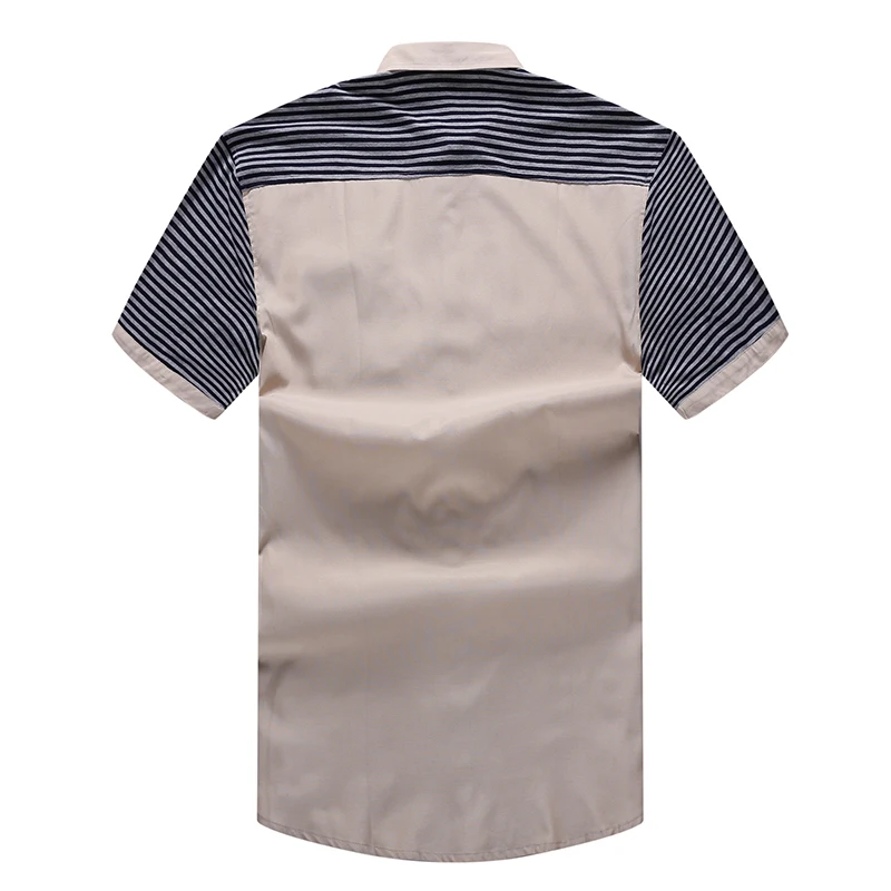2017 Новинка 9XL 8XL 7X 6XL 5XL Мужская рубашка оксфорд блузка Camisa Masculina с короткими