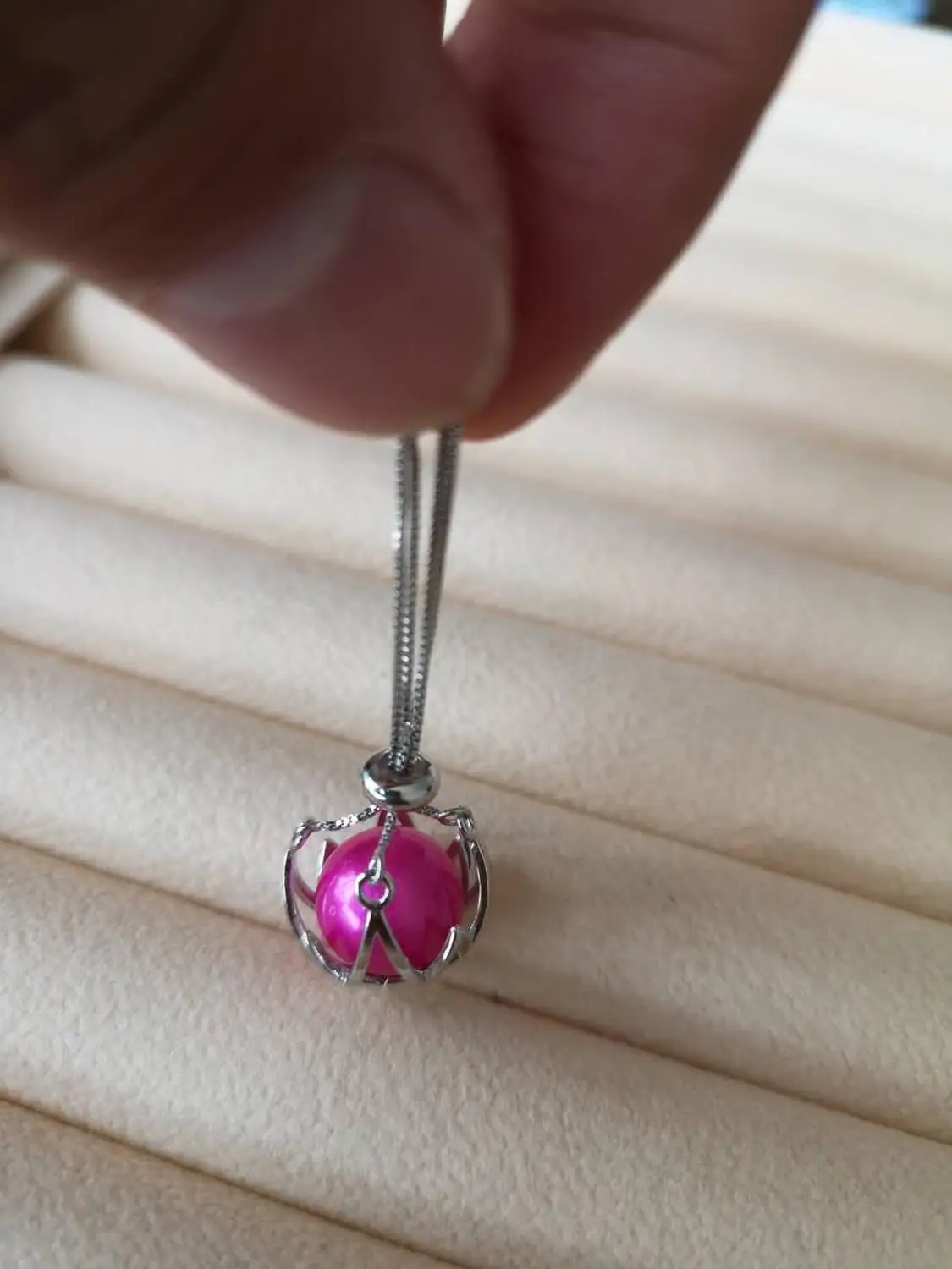 1pendant pink pearl Заводская цена Эдисон жемчужный кулон Эдисон оплетка для жемчуга держатель кулон медальоны 9-12 мм Жемчуг CP18 - Окраска металла: 1pendant pink pearl