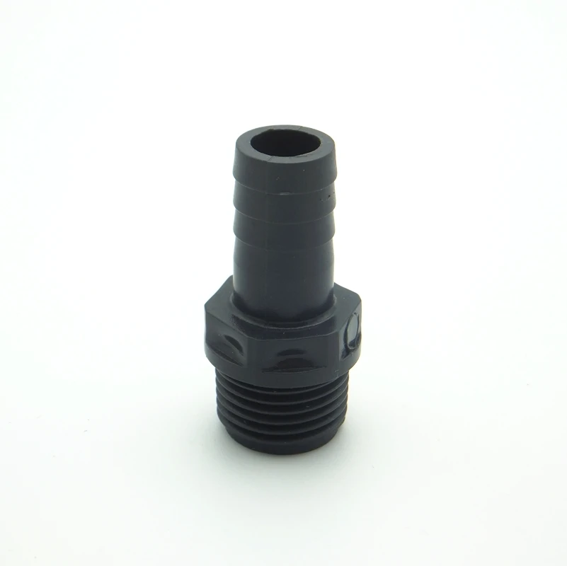 14 мм od колючей шланг x 1/2 &quotBSP Мужская резьба НПВХ фитинг для трубы соединительная