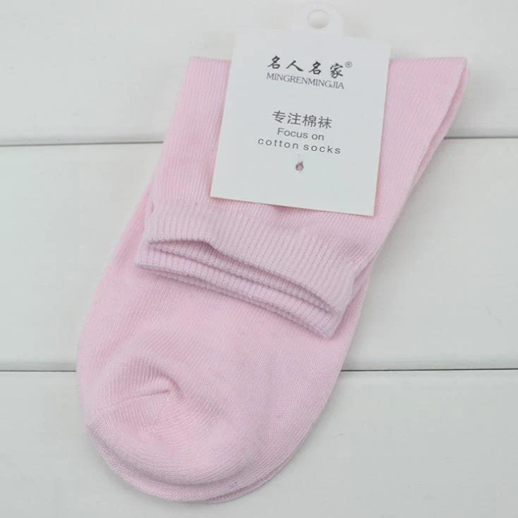 Носки женские короткие однотонные карамельных цветов на весну/Осень/зиму